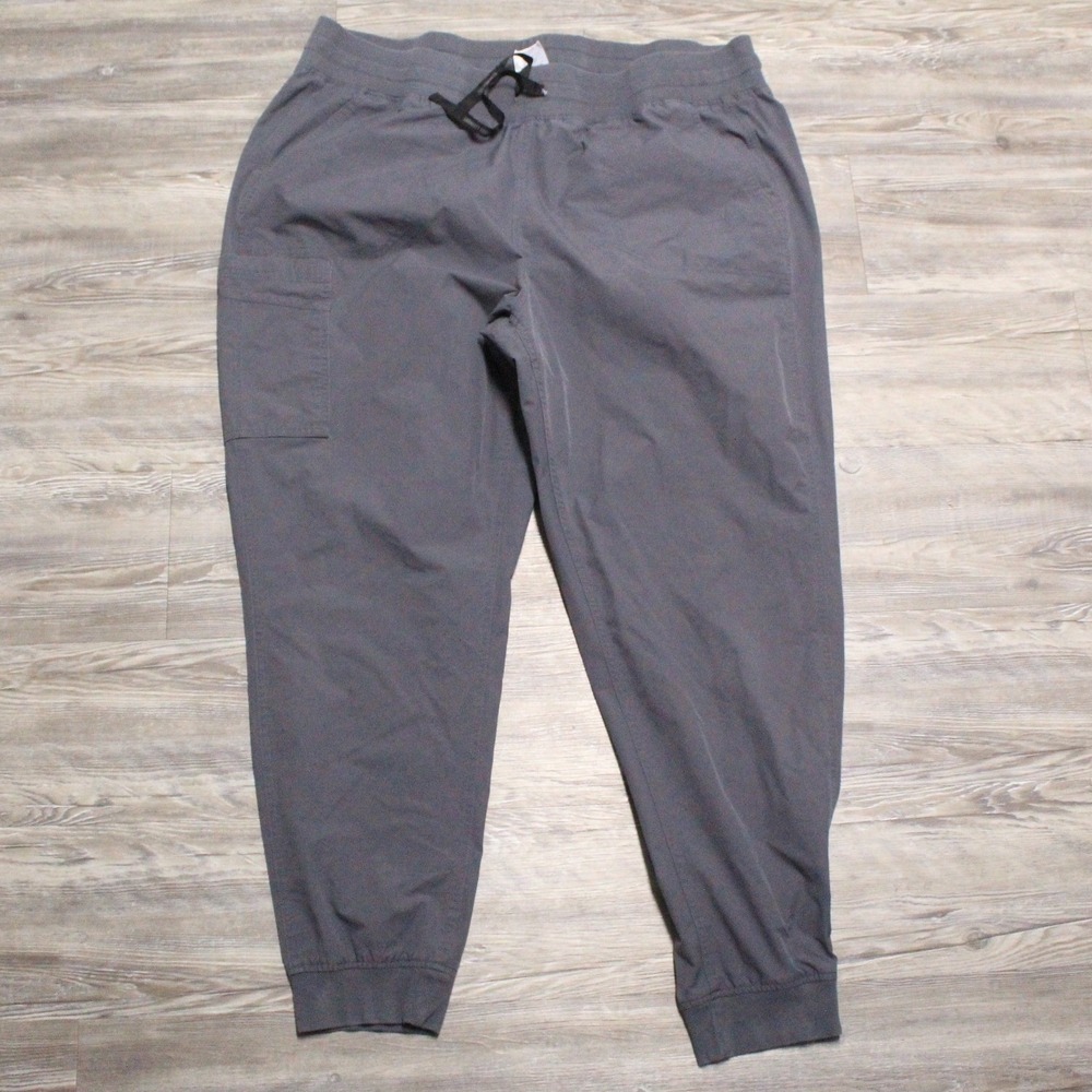 Carhartt Force Liberty Mens 3XL Scrub Jogger Pants Gray Tall C51113
